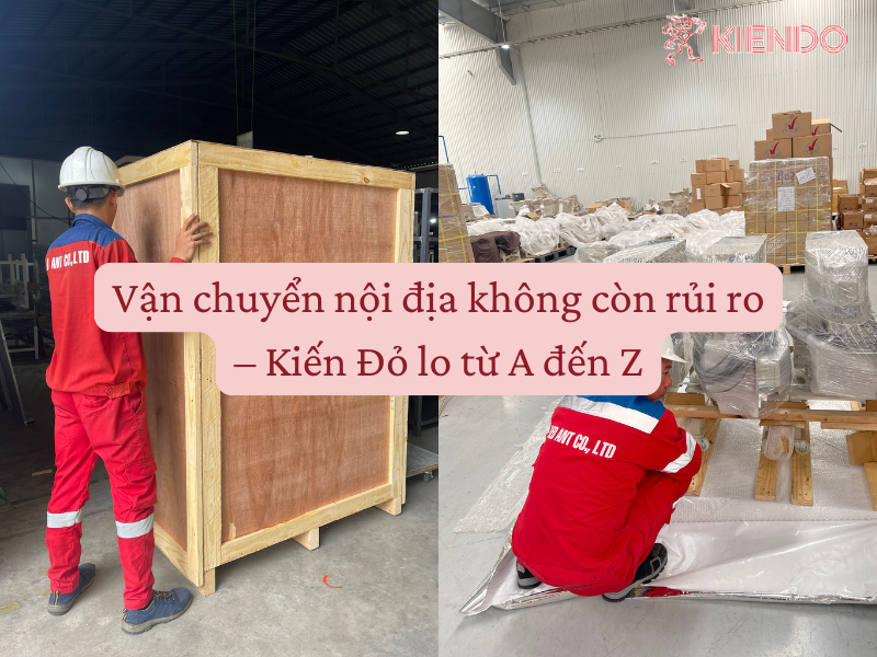 Giới thiệu về dịch vụ vận chuyển hàng hóa trong nước với Kiến Đỏ