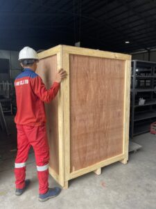 Đóng thùng gỗ kín 