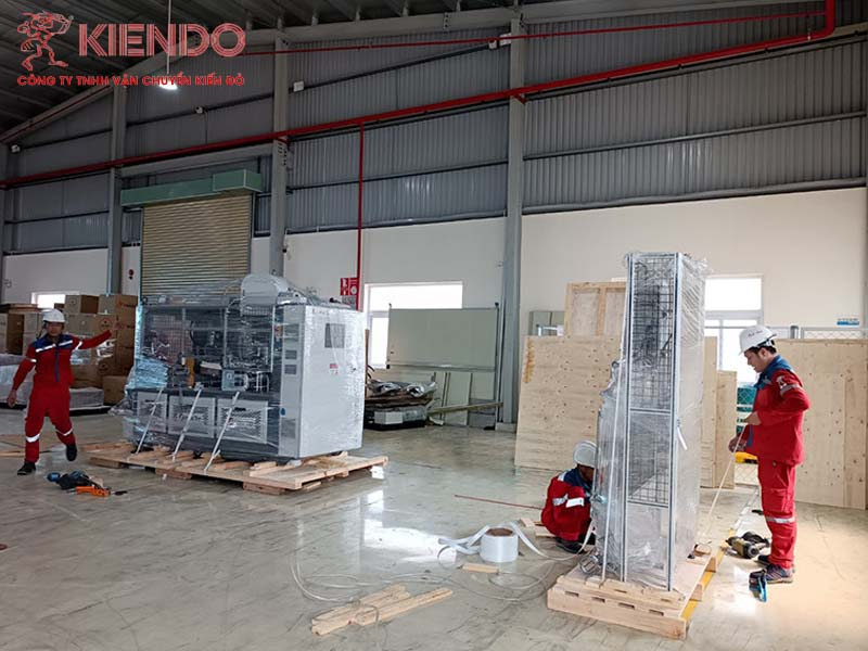 Đóng gói máy móc tại Đà Nẵng với Kiến Đỏ cực uy tín