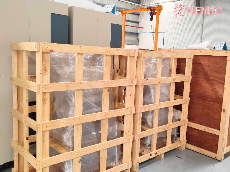 Hình ảnh dự án thực tế đóng gói hàng hoá tại Bắc Giang của Kiến Đỏ 