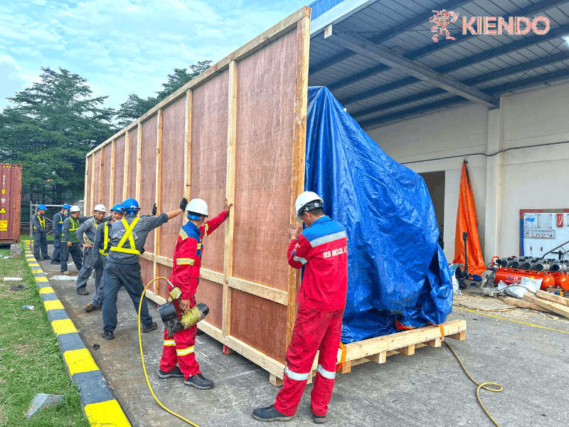 Đảm bảo hàng hoá phải được đóng gói trong quá trình vận chuyển 