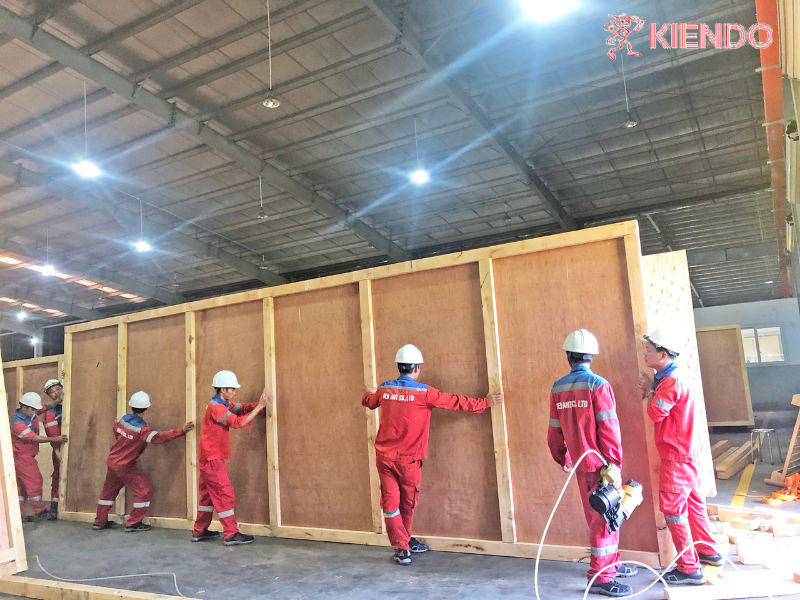 Đóng thùng gỗ cần tính toán tải trọng của kiện hàng 