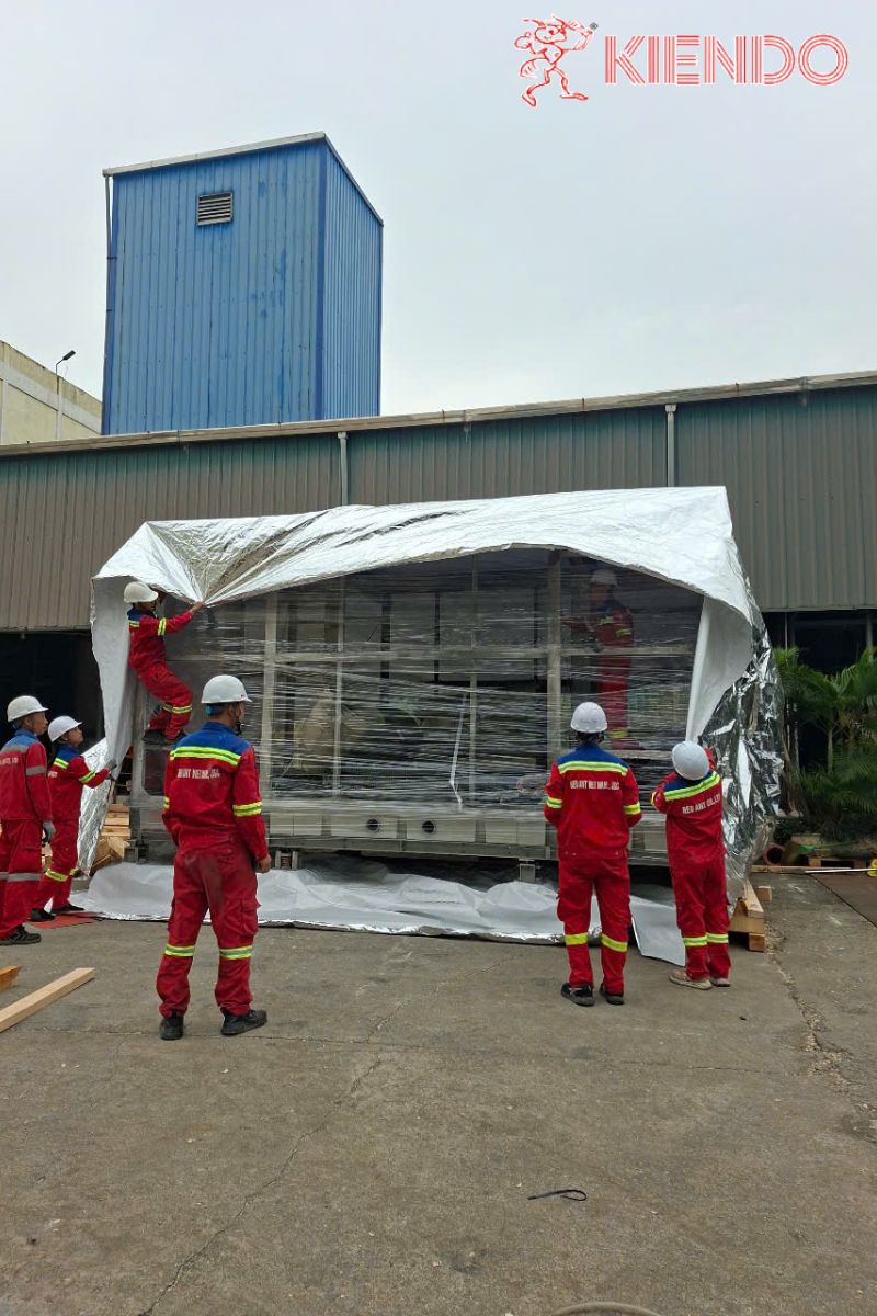 Công nghệ đóng gói chuẩn EU của Kiến Đỏ mang lại sự an toàn tuyệt đối cho hàng hoá