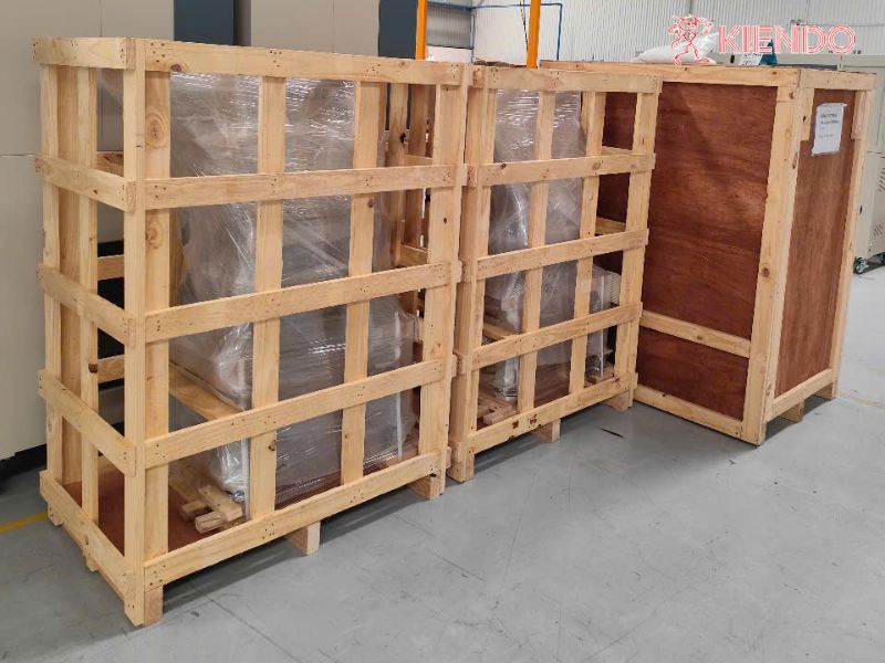 Đóng pallet gỗ dán (Plywood) tối ưu vận tải đa phương thức