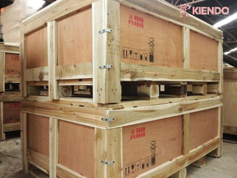 Thùng gỗ lắp ghép