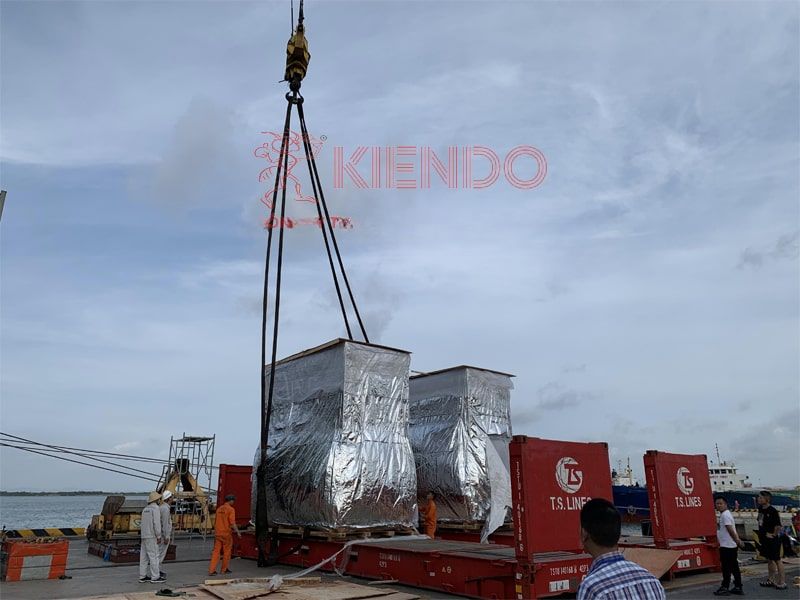 Những lưu ý khi Lashing (chằng buộc) hàng siêu nặng bằng cáp vải