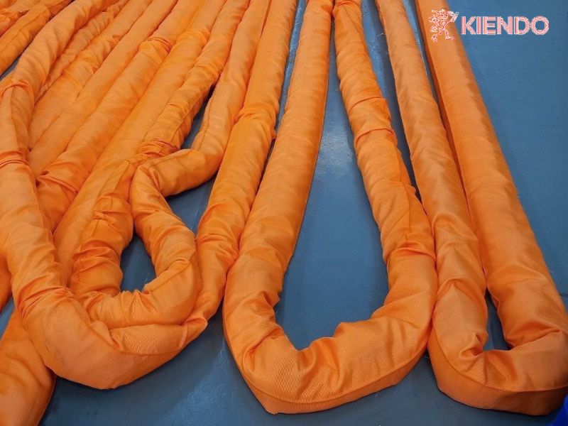 Ưu điểm nổi bật của dòng cáp vải cẩu hàng 15 tấn tại Kiến Đỏ