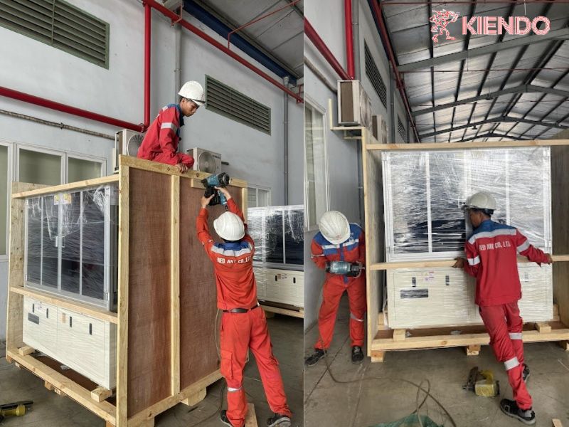 5 bước chuẩn trong quy trình đóng thùng gỗ tại Nghệ An