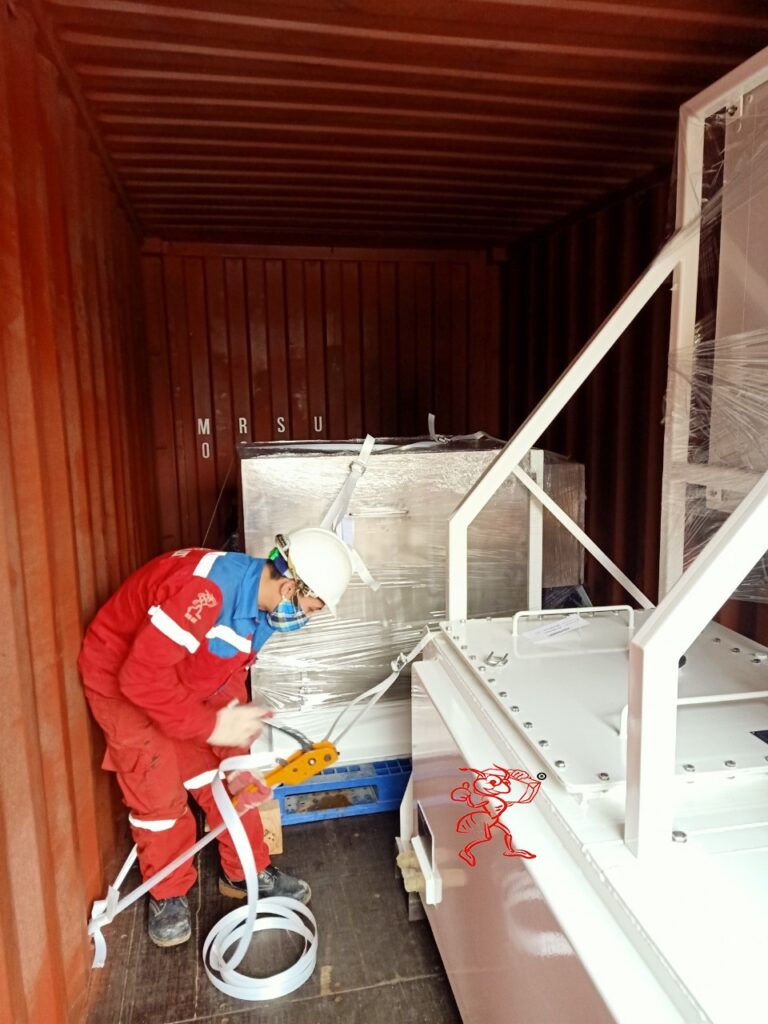 Sử dụng vật tư lashing kém chất lượng