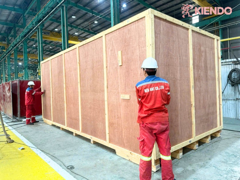 Đóng gói dây chuyền sản xuất cho doanh nghiệp