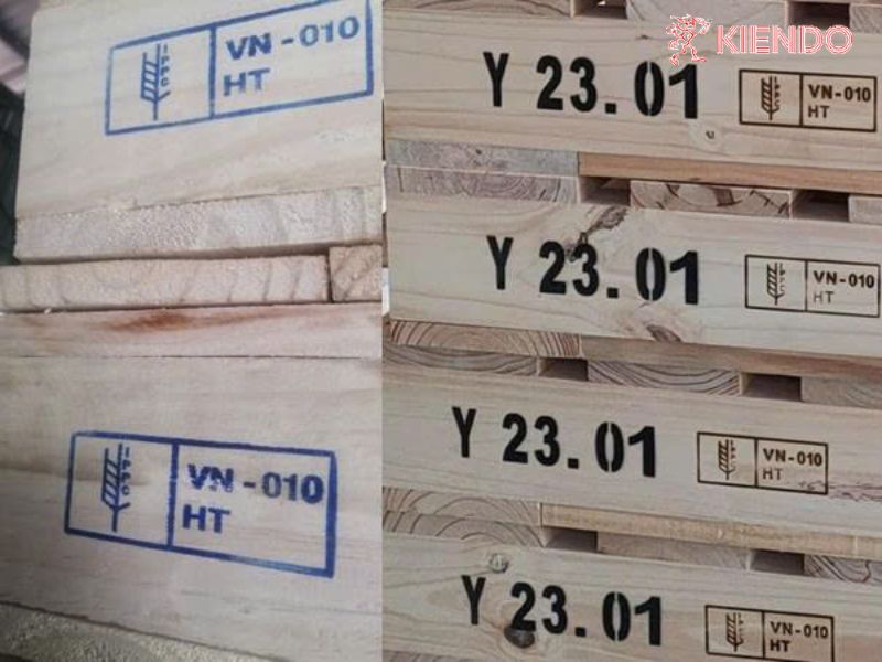 Xử lý nhiệt HT cho kiện gỗ xuất khẩu